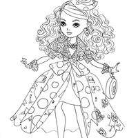 Desenho de Maddie de Ever After High para colorir