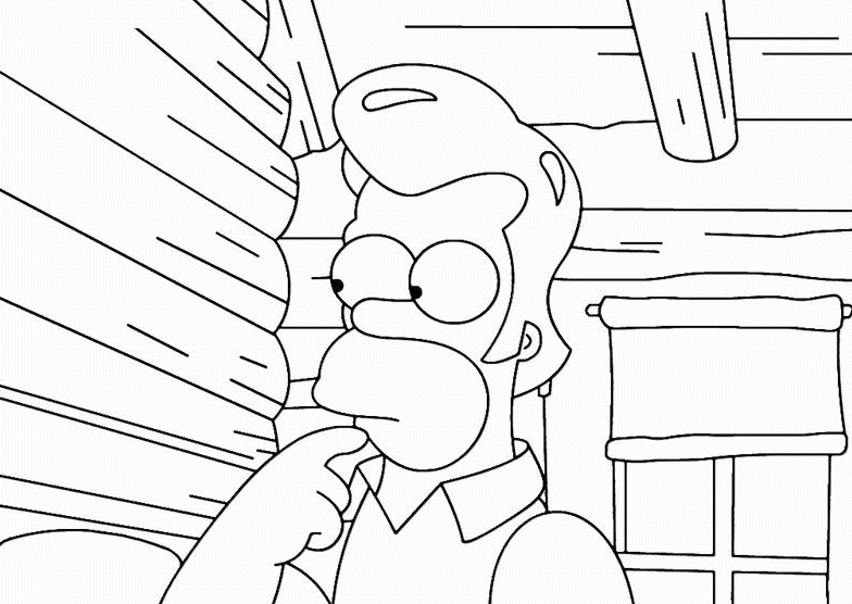 Homer simpson com peruca