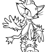 35+ Desenhos do Silver Sonic para Imprimir e Colorir/Pintar