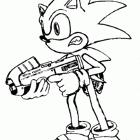 Desenho de Silver Sonic para colorir - Tudodesenhos