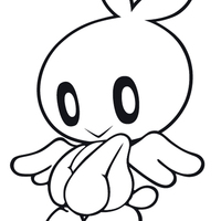 Desenho de Chao personagem de Sonic para colorir