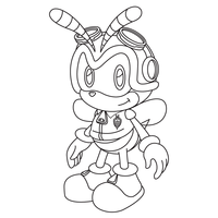 Desenho de Charmy para colorir