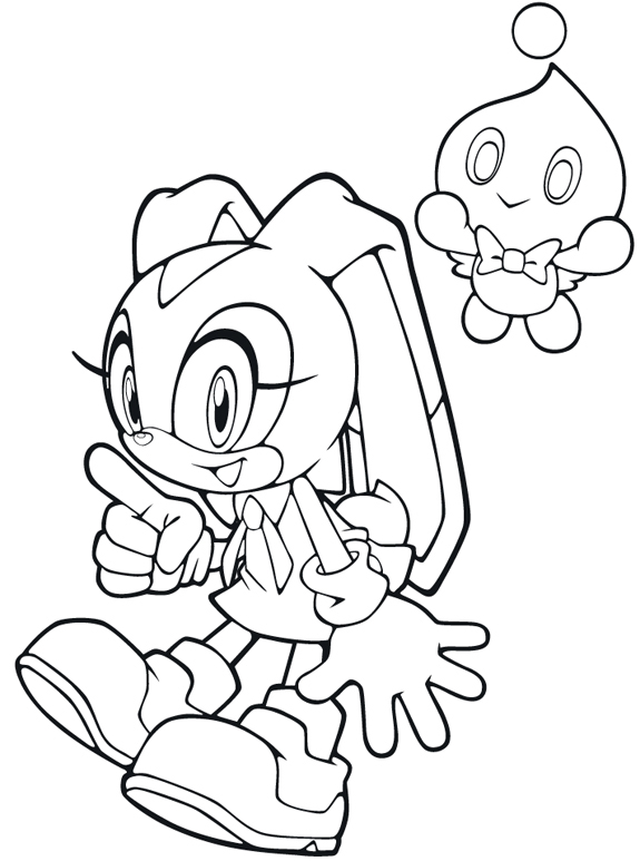 Desenho de Amy Rose para colorir - Tudodesenhos