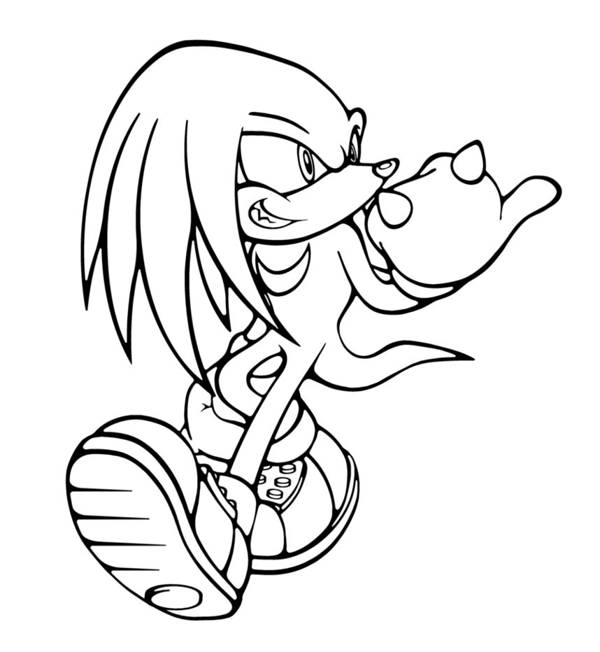 Desenho de Super Sonic para colorir - Tudodesenhos