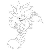 35+ Desenhos do Silver Sonic para Imprimir e Colorir/Pintar