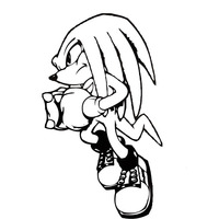 Desenho de Super Sonic personagem para colorir - Tudodesenhos