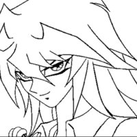 Desenho de Bakura de Yu-Gi-Oh para colorir
