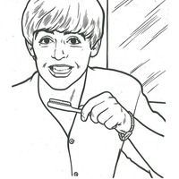 Desenho de Paul McCartney para colorir