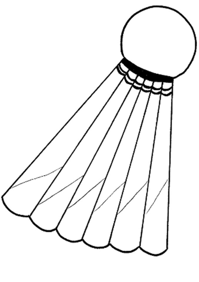 Peteca de badminton