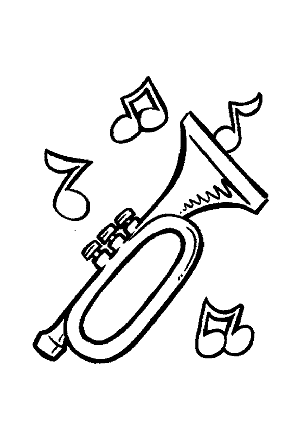 Desenho da página de colorir do menino dos desenhos animados que joga a flauta. Instrumentos musicais. Livro para colorir para crianças imagem vetorial de Oleon17© 147560873