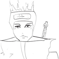 Desenho de Rosto do Naruto para colorir - Tudodesenhos