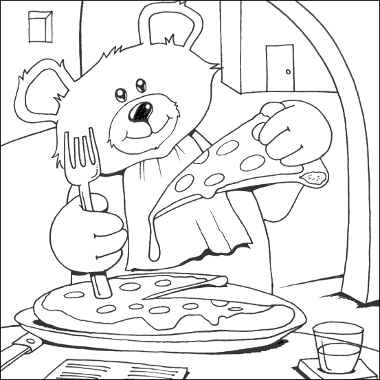 Ursinho pizzaiolo