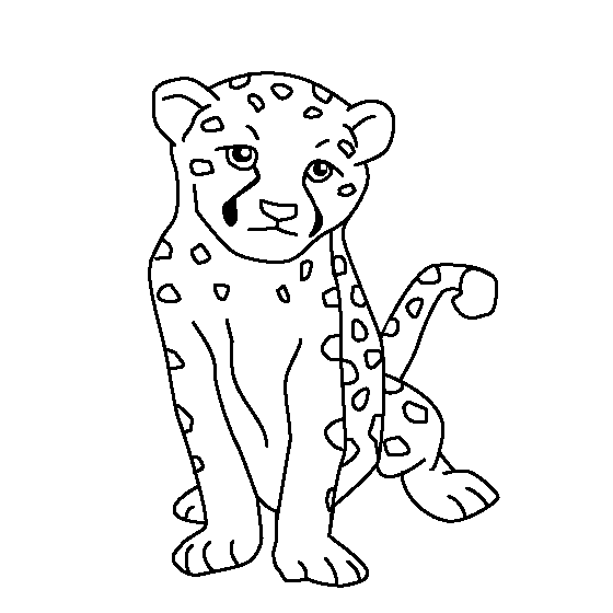 aula de desenho para crianças. como desenhar onça. tutorial de desenho com  animal engraçado. passo a passo repete a imagem. página de arte de  atividade infantil para livro. ilustração vetorial. 5570564 Vetor