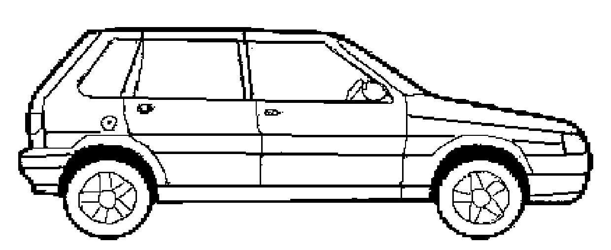 desenhando #fiatuno #unomille #carrorebaixado #desenhista #desenhoam