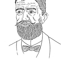 Desenho de Prudente de Morais para colorir