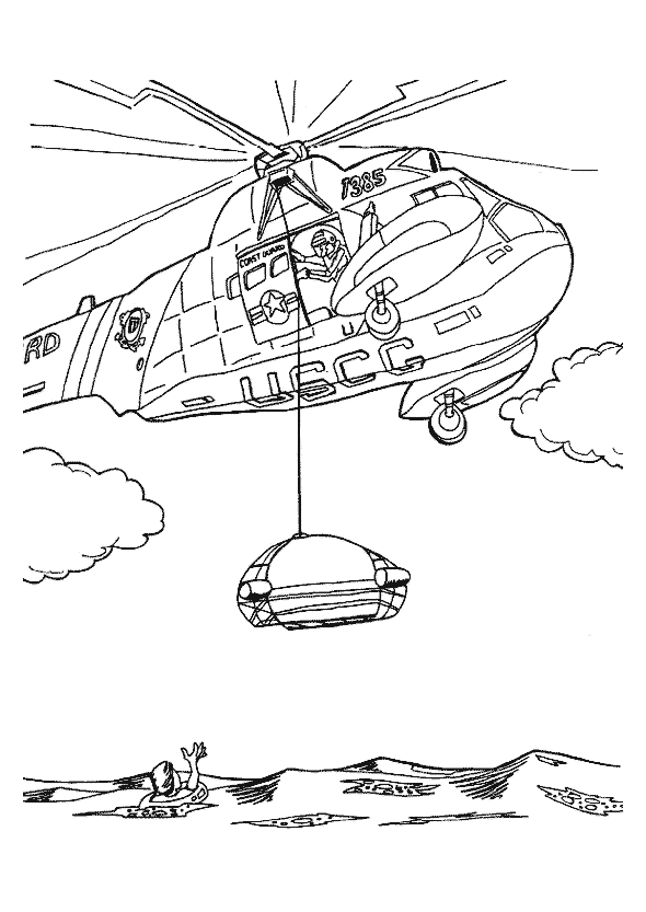 Helicoptero salva vidas