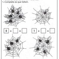 Desenho de Jogos de matemática somando números para colorir