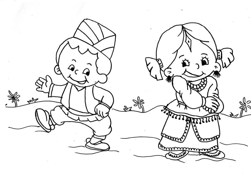 Criancas dancando sapateado
