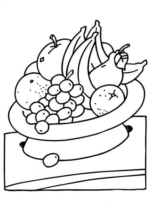 Frutas na vasilha