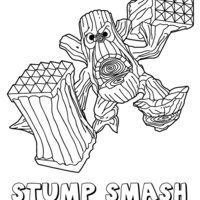 Desenho de Sump Smash de Skylanders para colorir