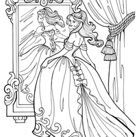 Desenho de Princesa Leonora para colorir