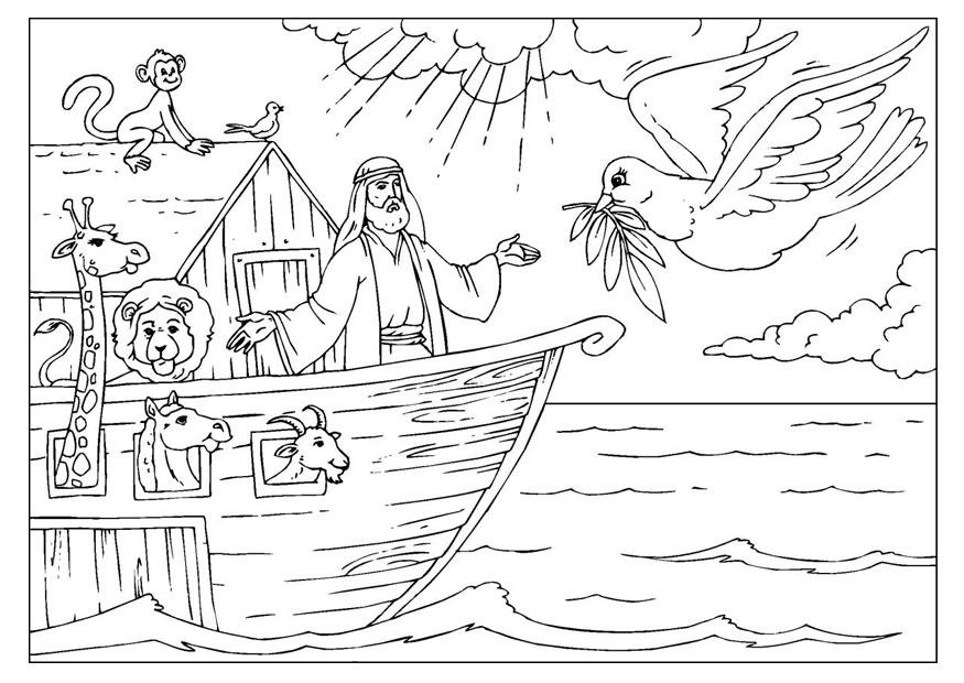 Noe comandando embarcacao