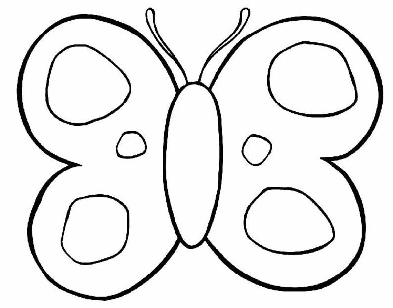 Desenho de Borboleta para adultos para colorir - Tudodesenhos