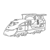 Desenho de Action Chugger de Chuggington para colorir