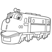 Desenho de Bruno de Chuggington para colorir