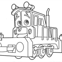 Desenho de Dunbar de Chuggington para colorir