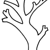 Desenho de Ramo de árvore para colorir