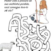 Desenho de Pastoral para colorir