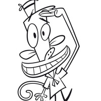 Desenho de Lazlo para colorir