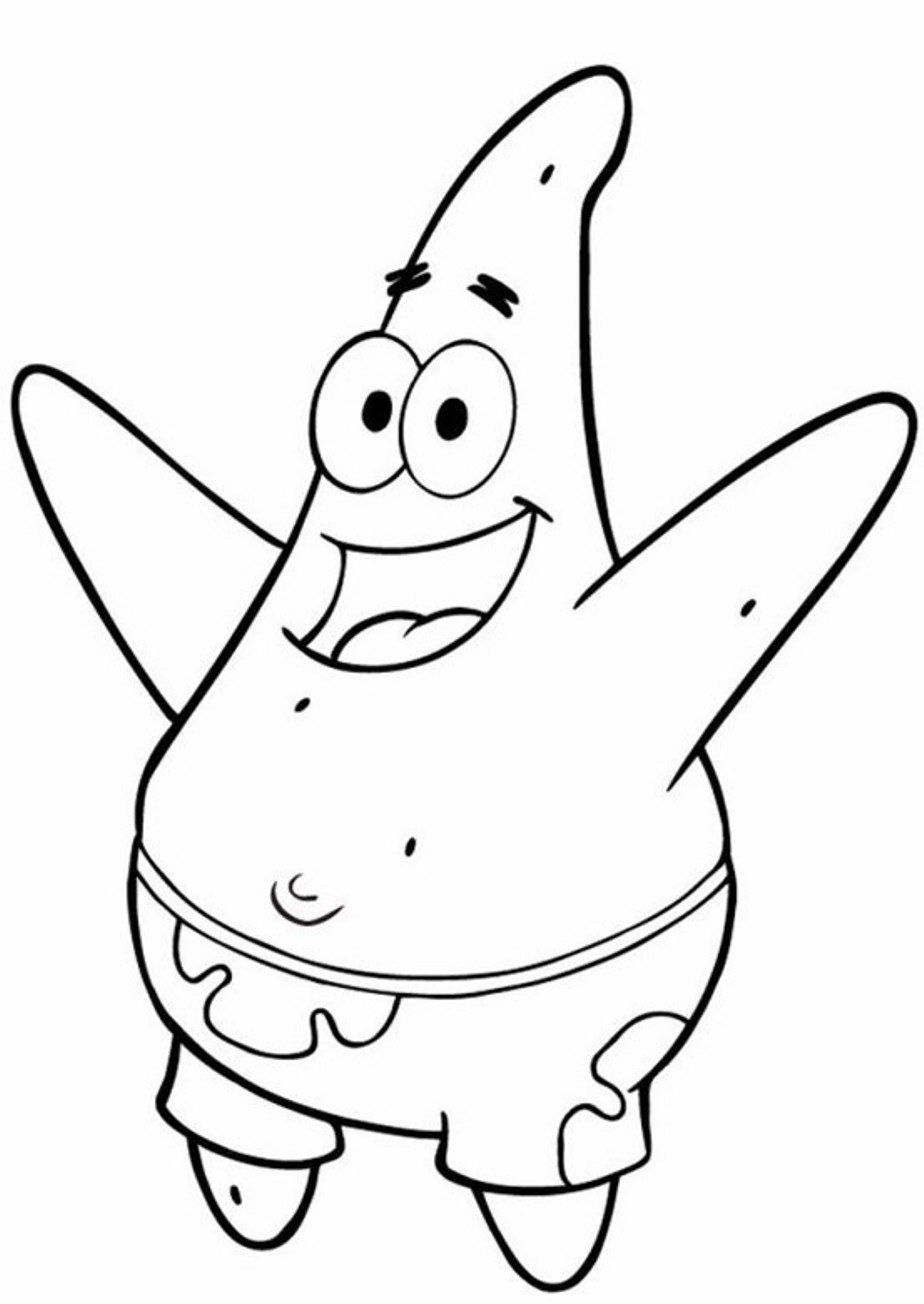 Patrick estrela feliz