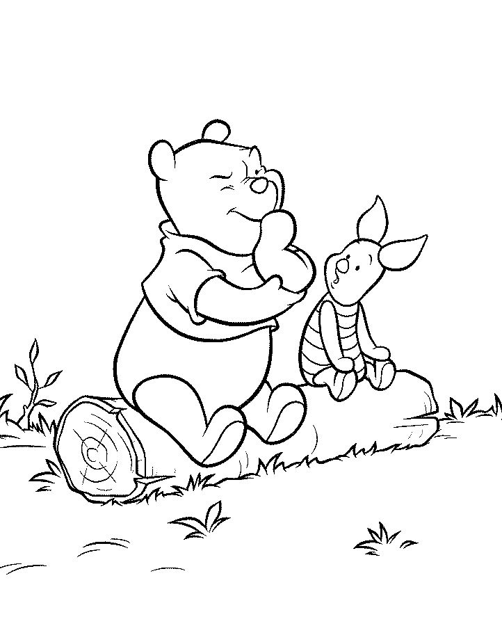 Piglet para coloriar