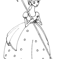 Desenho de Betty de Toy Story para colorir