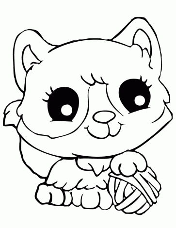 desenho para colorir de gatos e bebês 2032005 Vetor no Vecteezy