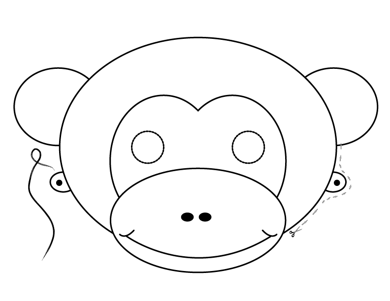 Mascara de macaco
