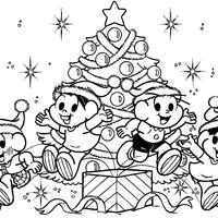 Desenhos de Natal da Turma da Monica para colorir - Tudodesenhos