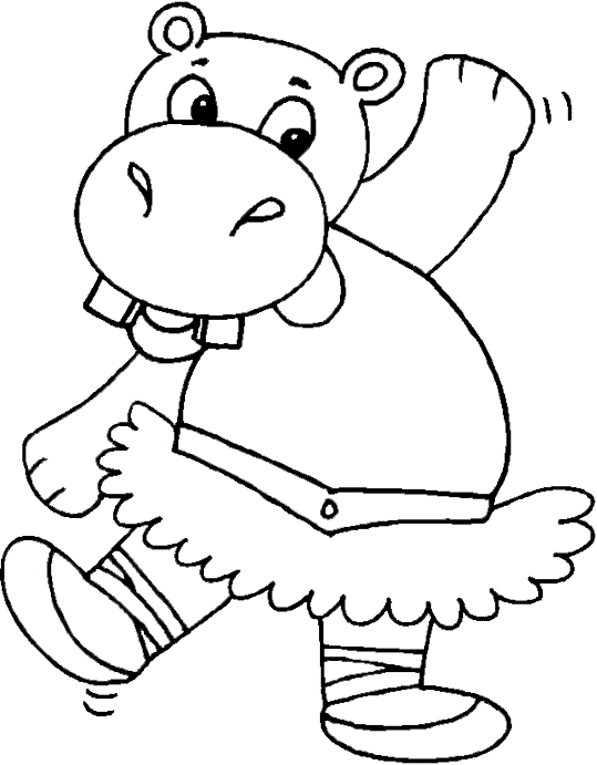 Hipopotamo bailarina
