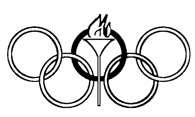 Desenhos para colorir de desenho da tocha olimpica para colorir