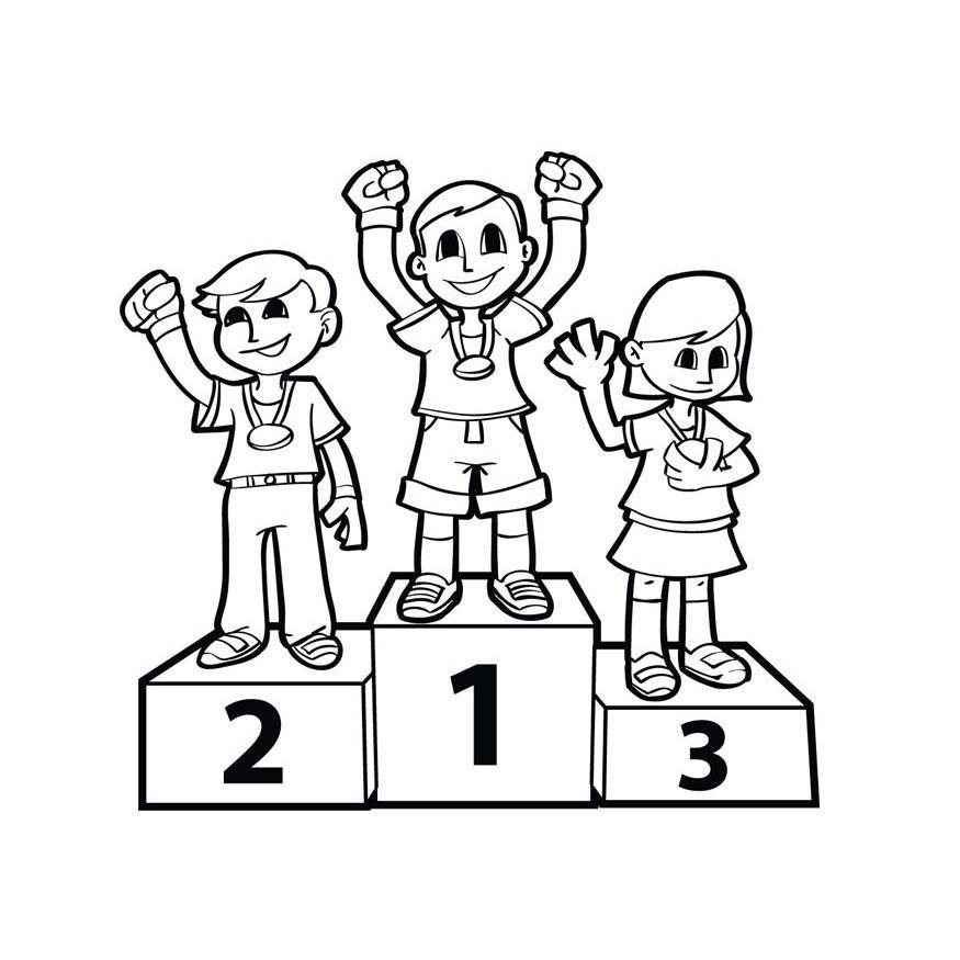 Desenho de Jogos olímpicos da Turma da Monica para colorir - Tudodesenhos