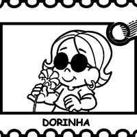 Desenho de Dorinha para colorir