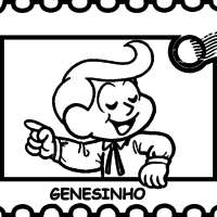 Desenho de Genesinho para colorir