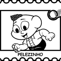 Desenho de Pelezinho para colorir