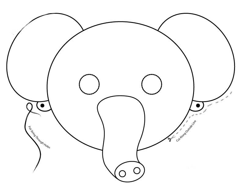 Mascara de elefantinho