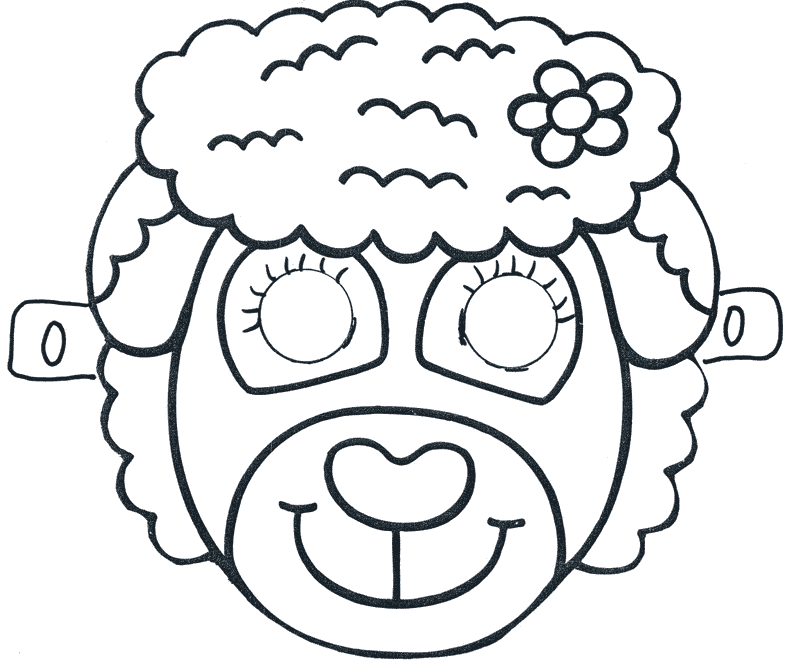 Mascara de ovelha