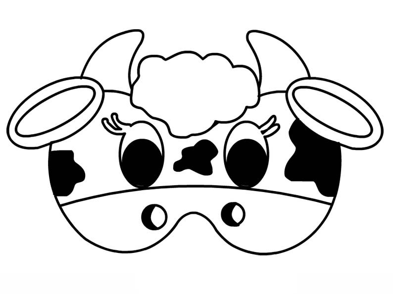 Mascara de vaca