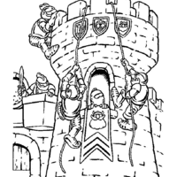 Desenho Para Colorir torre do castelo - Imagens Grátis Para Imprimir - img  18475