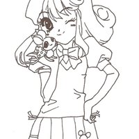 Desenho de Kilala princesa da Disney para colorir